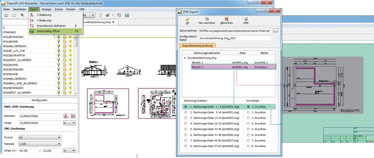CAD Konverter - ZNG-Export
