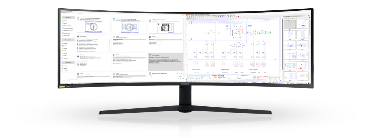 Widescreen Treesoft Office