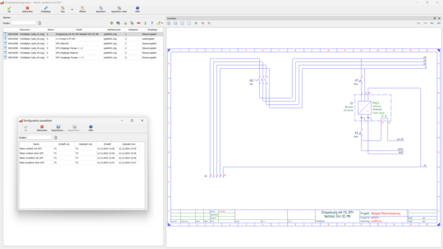 Beispielkonfiguration - Treesoft CAD Schaltplankonfigurator PLUS