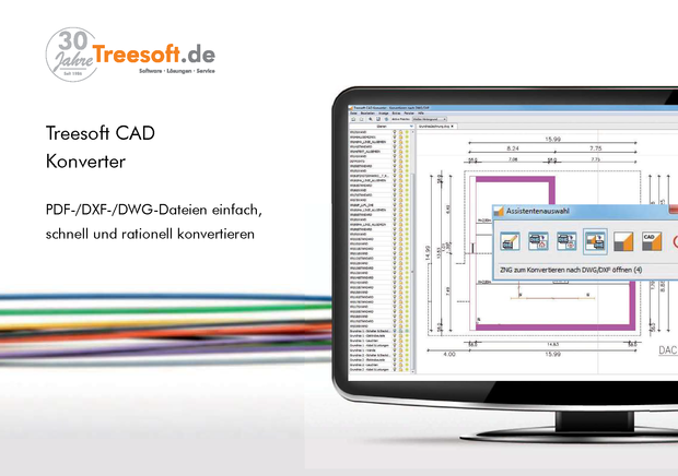 Broschüre Treesoft CAD Konverter
