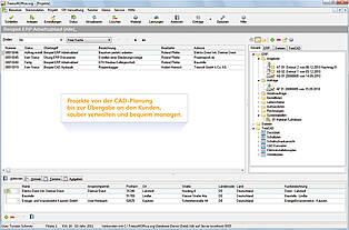 Treesoft Office - CAD · CRM · ERP: Integrierte Projektverwaltung